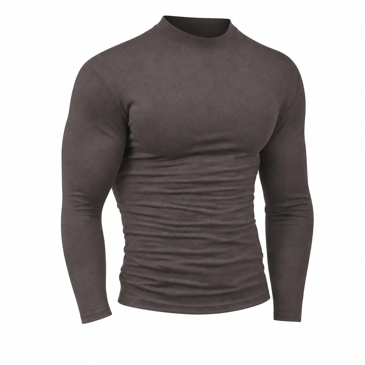 Compression Shirt Nylon Spandex Blend Custom Gray Sportswear